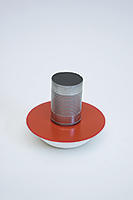 Bowl (red) and Can, 2004