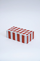 Box (striped) and Napkin (checkered), 2006