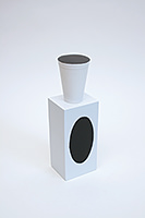 Tissue Box (white) and Cup, 2004