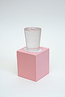 Tissue Box (pink) and Cup and Tablet, 2006